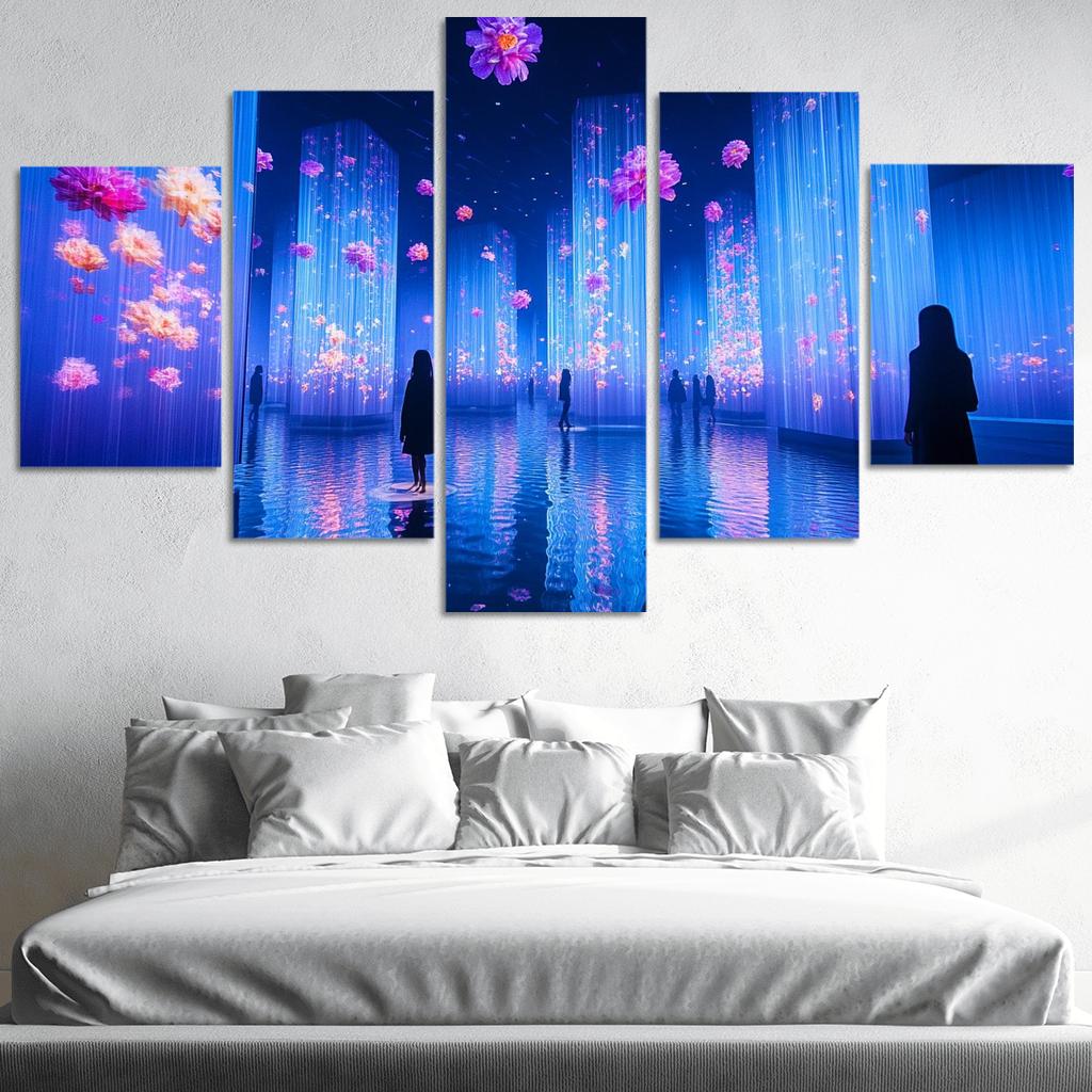 Teamlab Planets Tokyo framed paintings