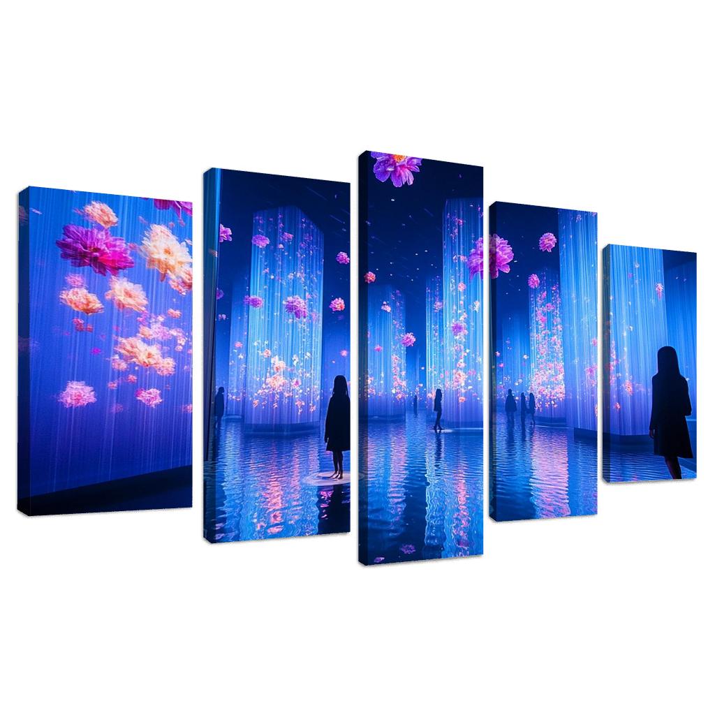 Teamlab Planets Tokyo framed paintings
