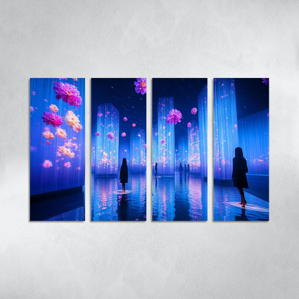 Teamlab Planets Tokyo framed paintings