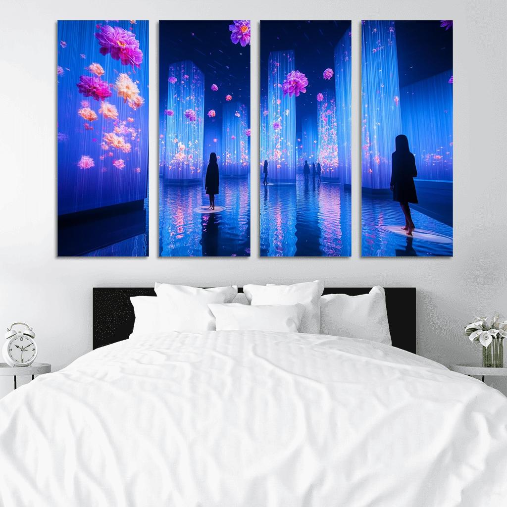 Teamlab Planets Tokyo framed paintings