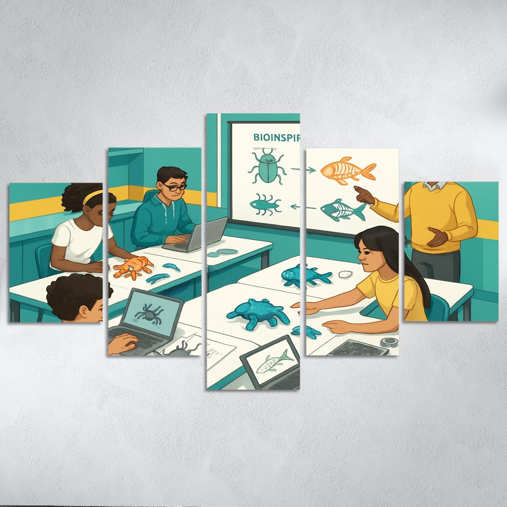 Bio Inspired Robotics Workshop wall art