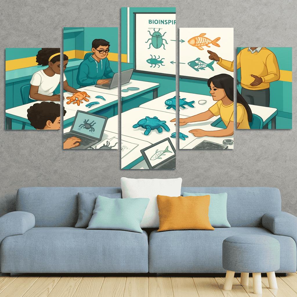 Bio Inspired Robotics Workshop wall art