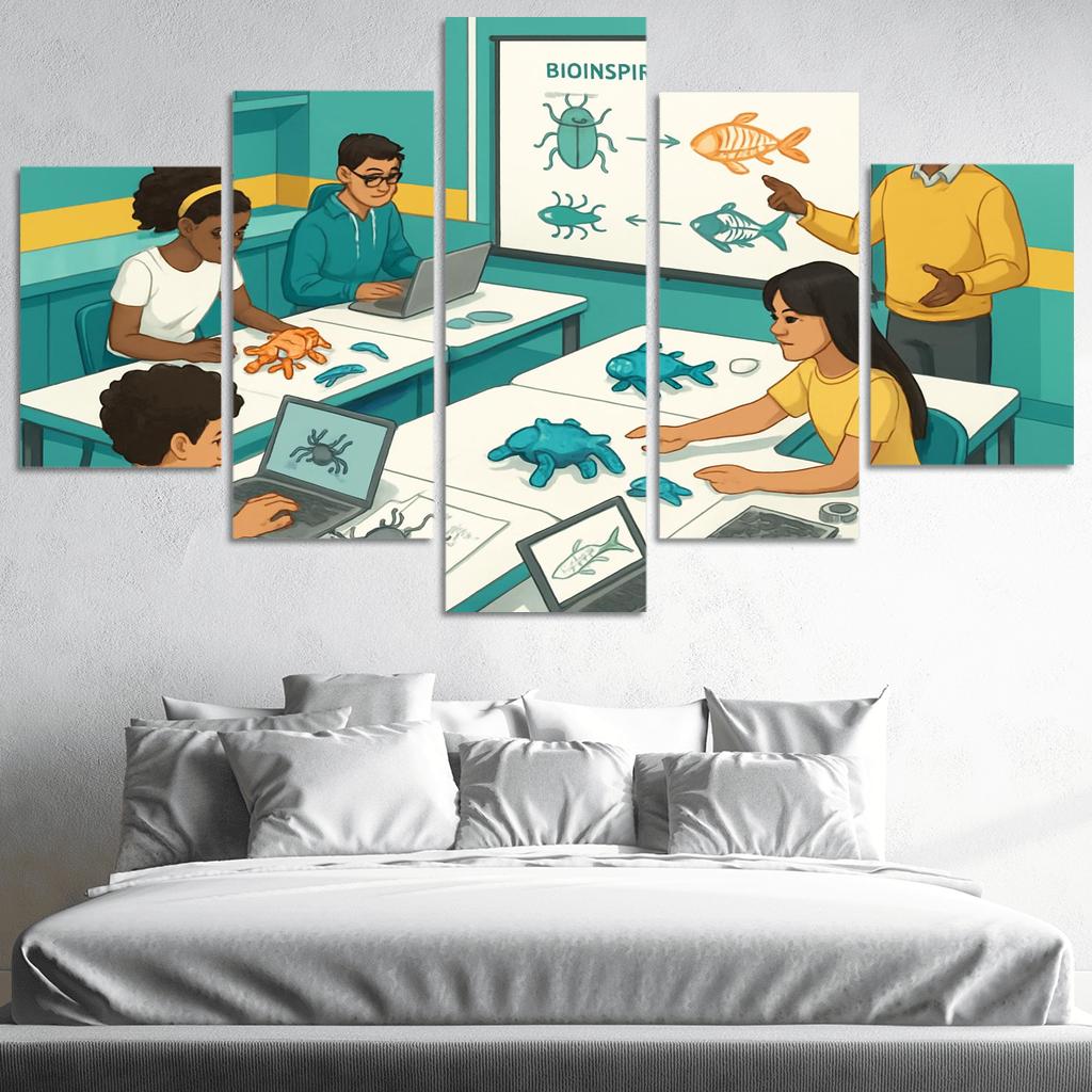 Bio Inspired Robotics Workshop wall art