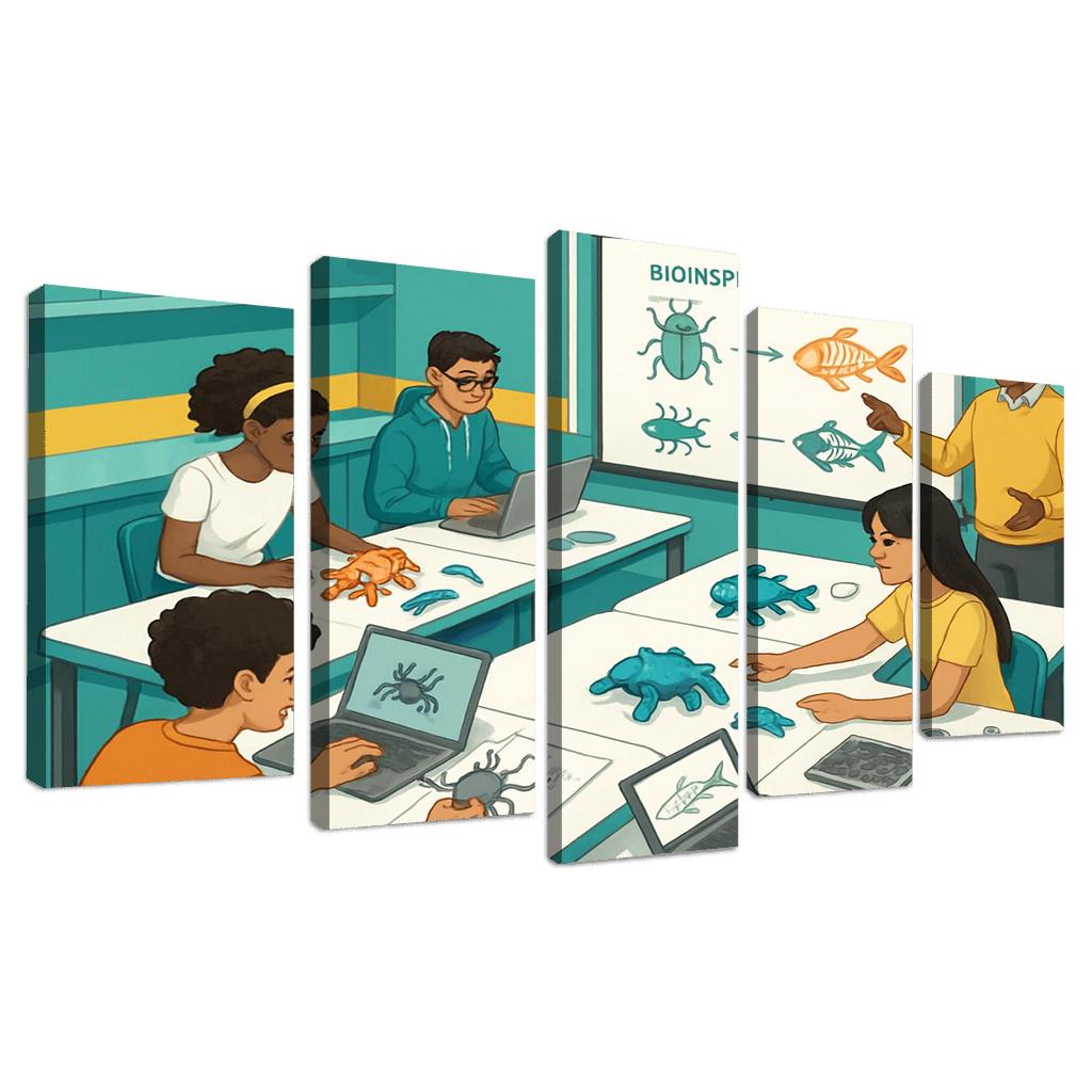 Bio Inspired Robotics Workshop wall art