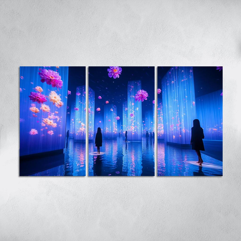 Teamlab Planets Tokyo framed paintings