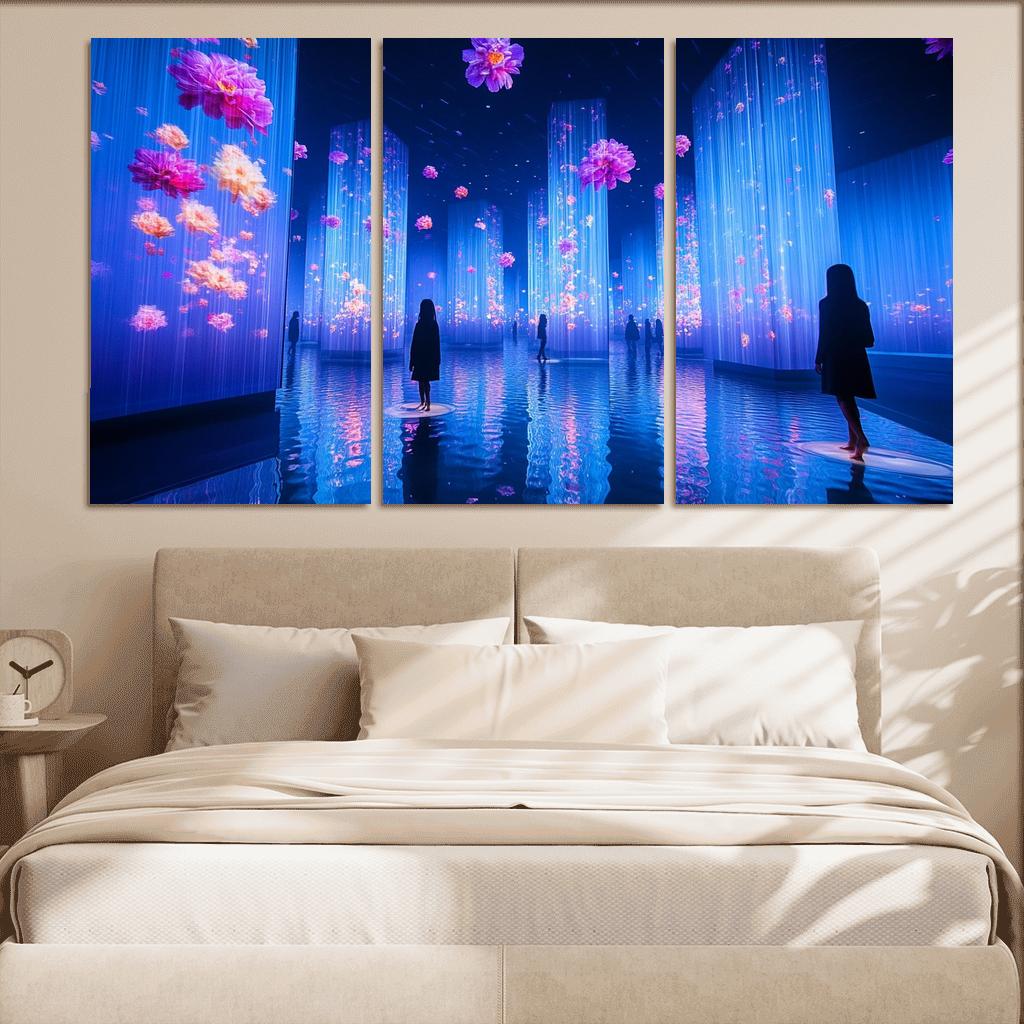 Teamlab Planets Tokyo framed paintings