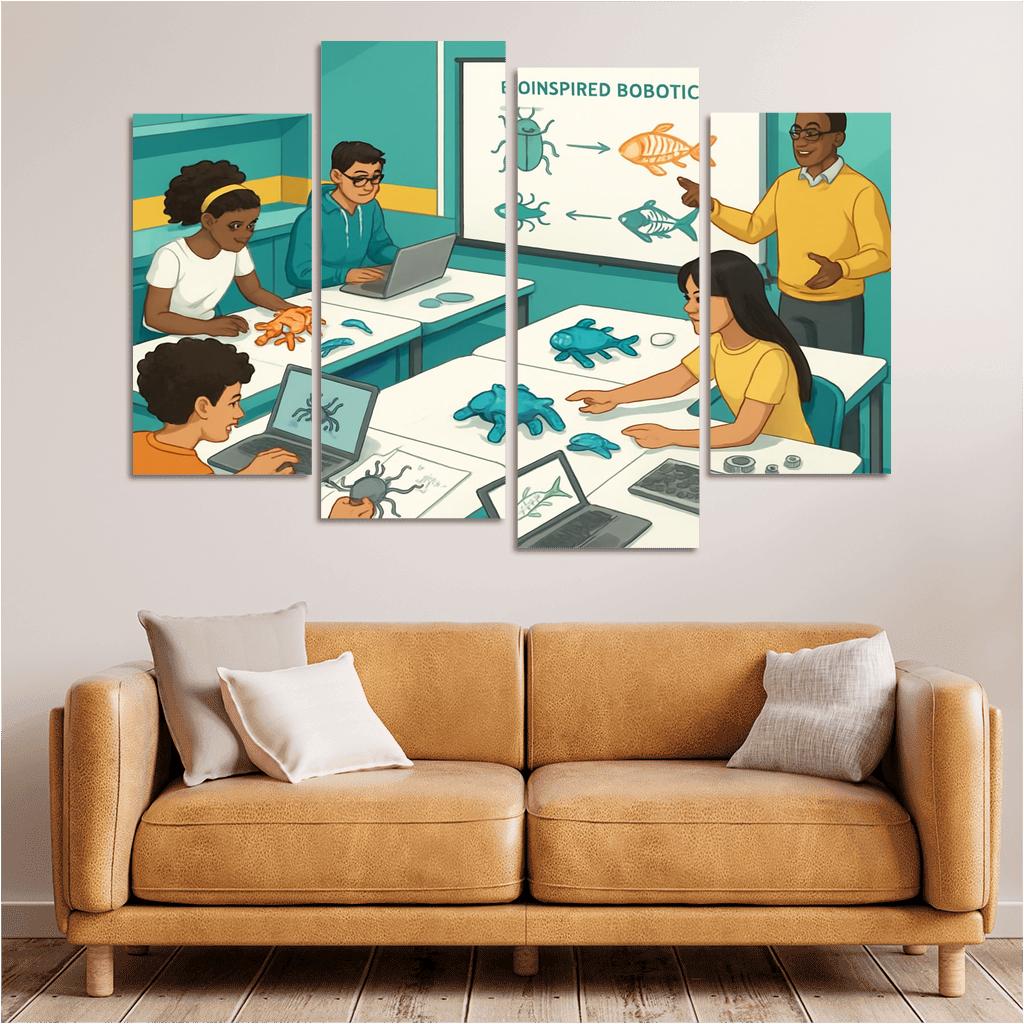Bio Inspired Robotics Workshop wall art