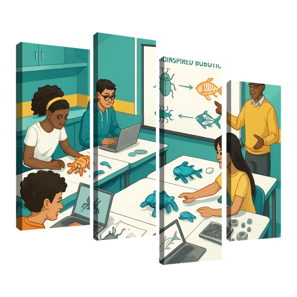 Bio Inspired Robotics Workshop wall art
