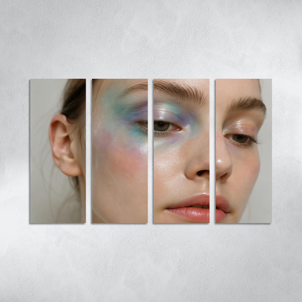 Chromatic Veil Eye Couture one-piece frames