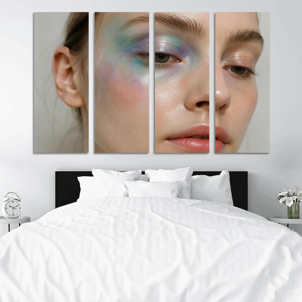 Chromatic Veil Eye Couture one-piece frames