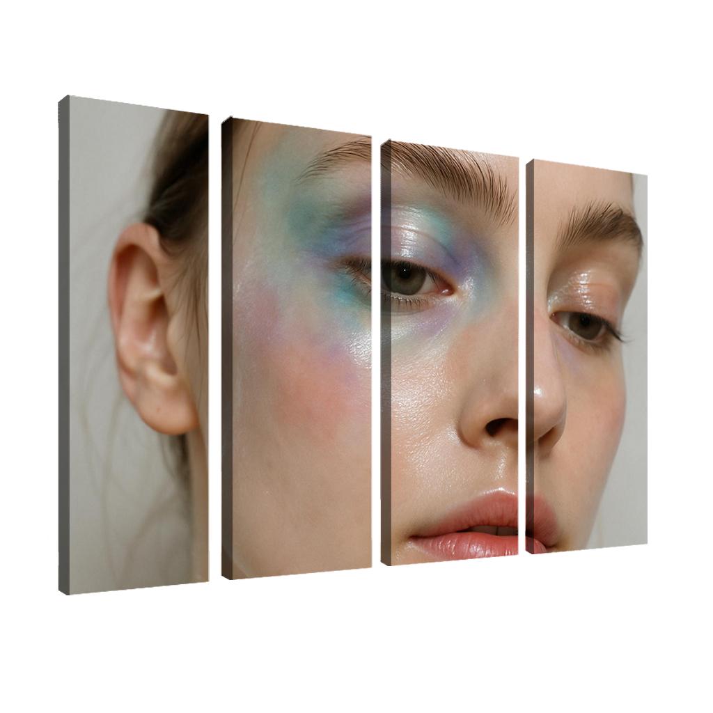 Chromatic Veil Eye Couture one-piece frames