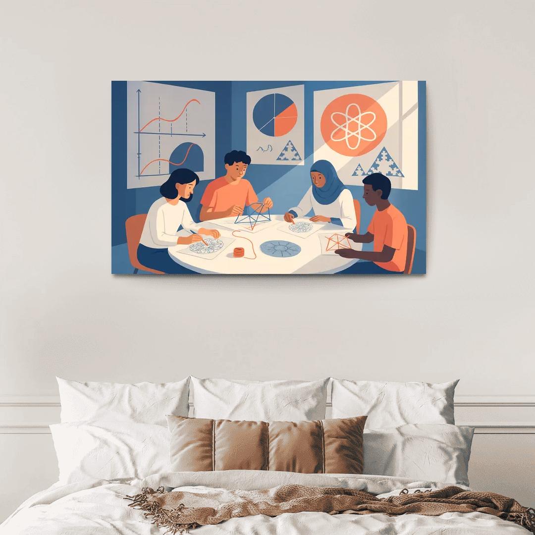 Visual Thinking In Mathematics Studio wall decor