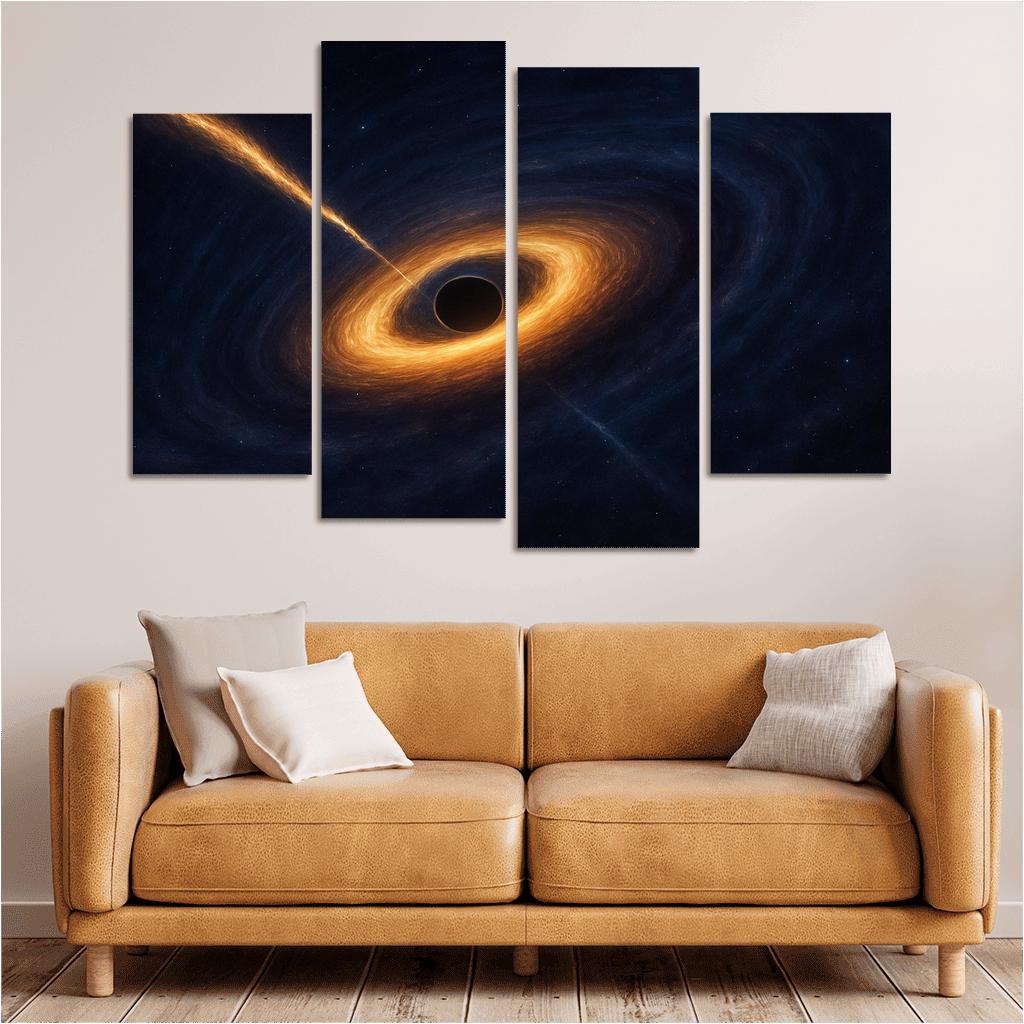 Tidal Disruption Echoes Around A Black Hole art trends