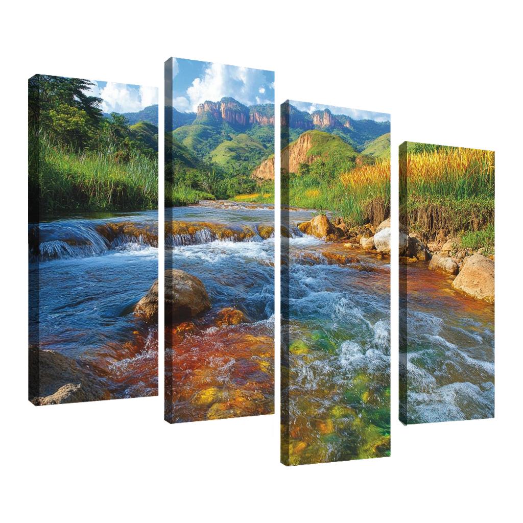 Cano Cristales River La Macarena Colombia framed paintings