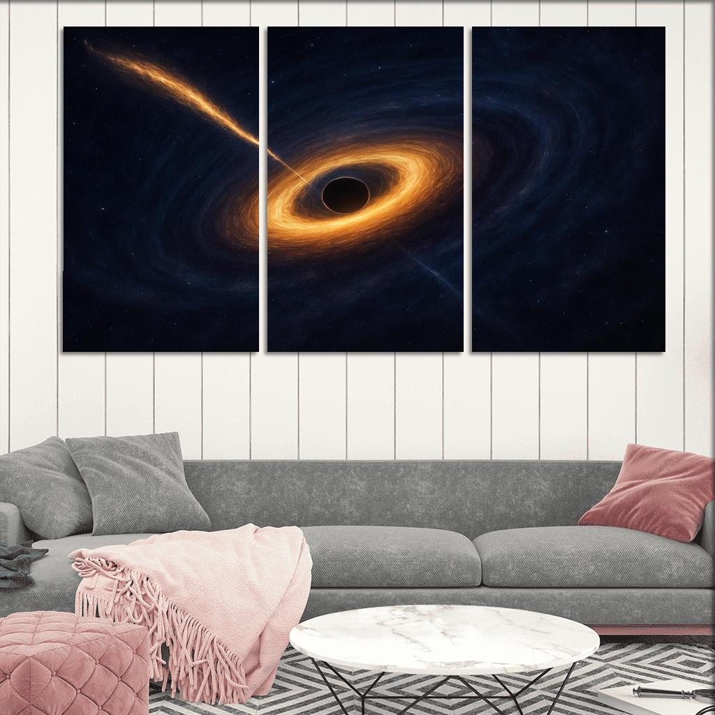 Tidal Disruption Echoes Around A Black Hole art trends