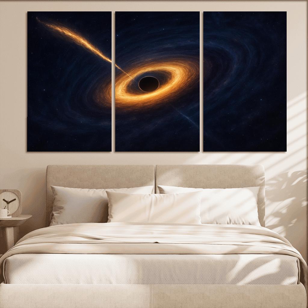 Tidal Disruption Echoes Around A Black Hole art trends