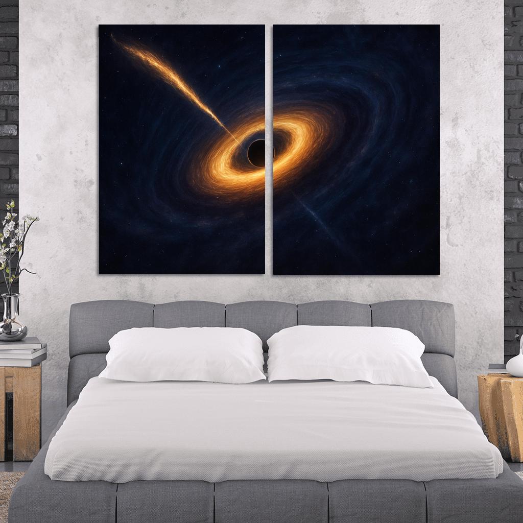 Tidal Disruption Echoes Around A Black Hole art trends