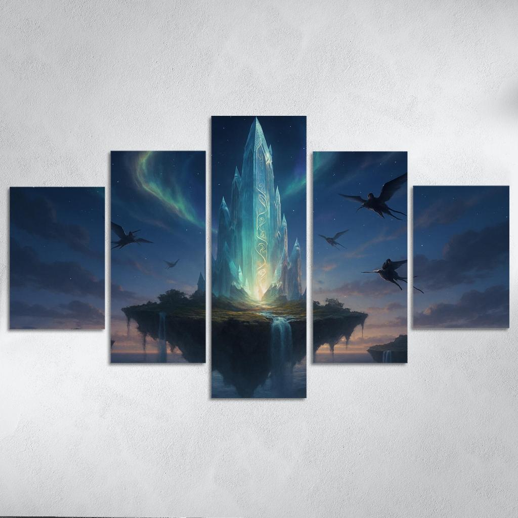 The Aurora Spire Of Elyndor art trends