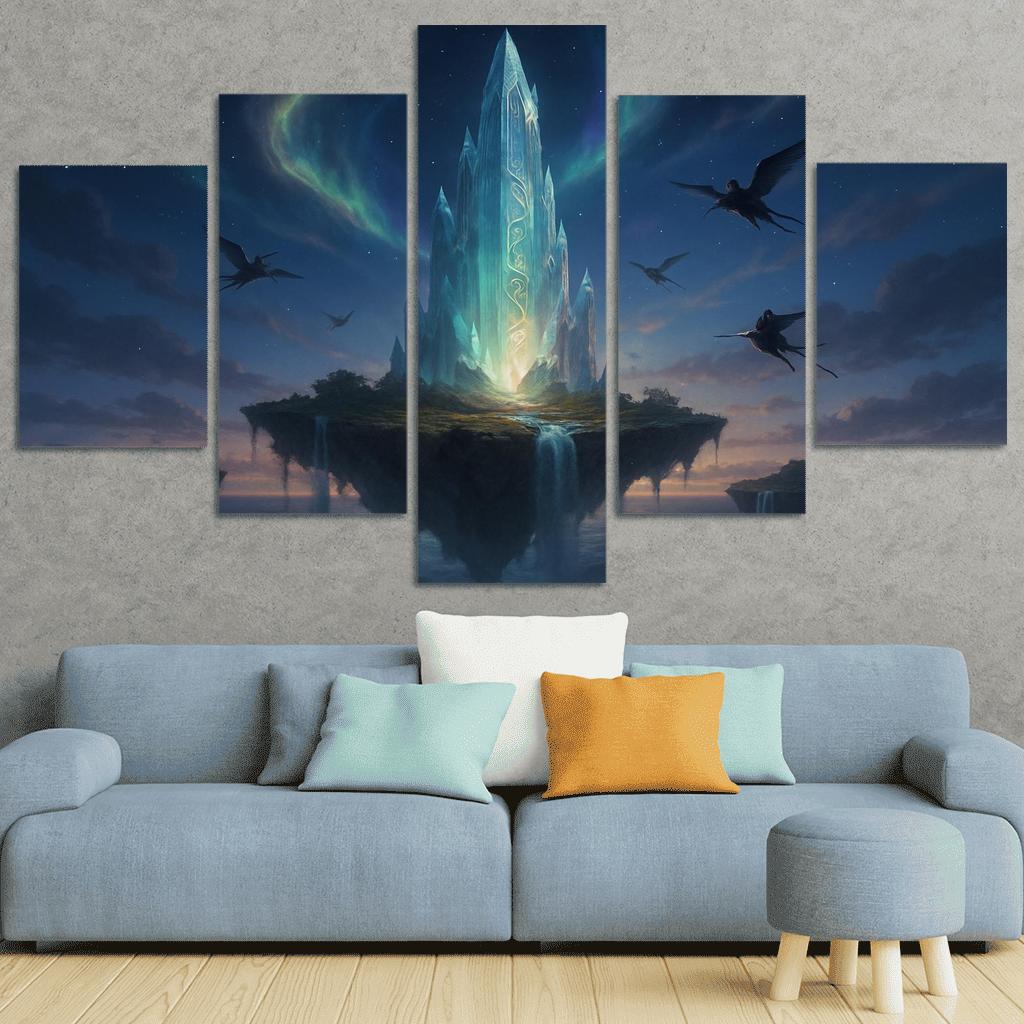 The Aurora Spire Of Elyndor art trends