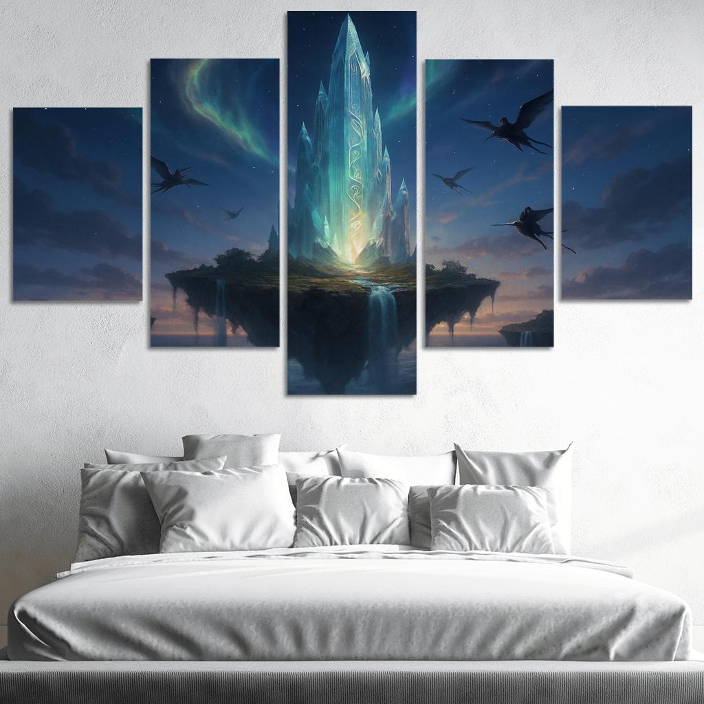 The Aurora Spire Of Elyndor art trends