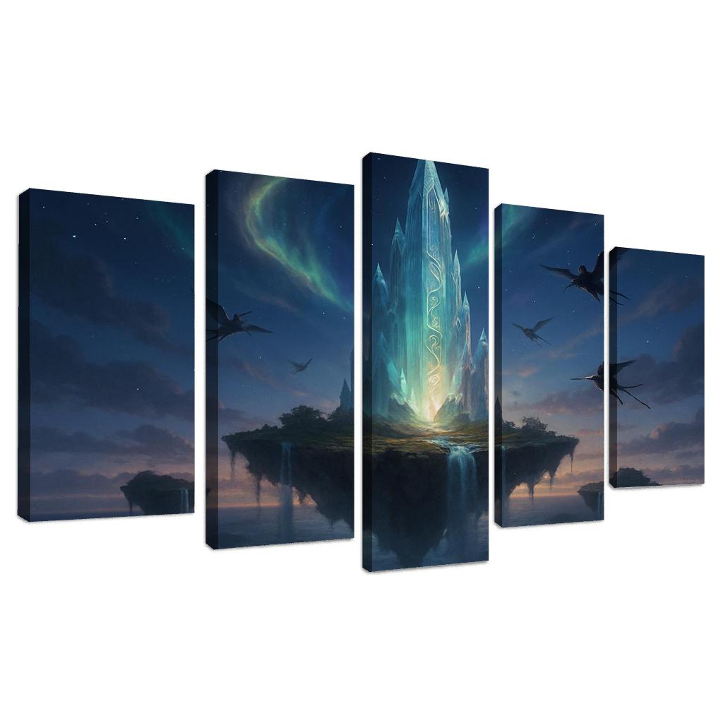 The Aurora Spire Of Elyndor art trends