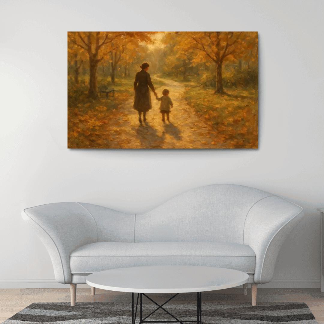 The Path She Walked Beside Me art trends