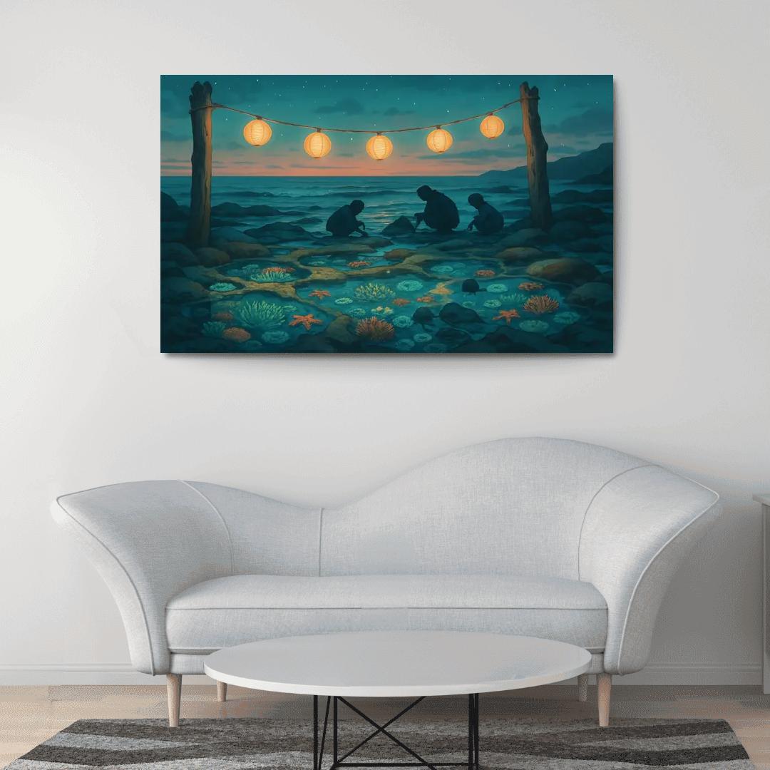 Coral Lantern Tide Pools one-piece frames