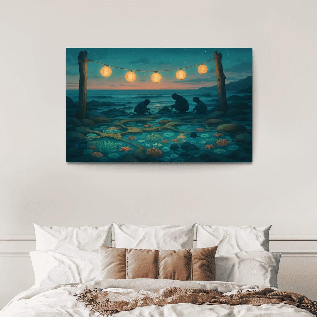 Coral Lantern Tide Pools one-piece frames