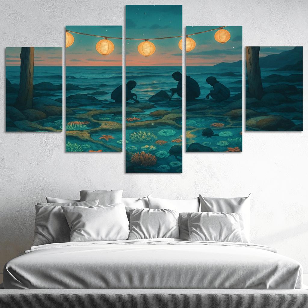 Coral Lantern Tide Pools one-piece frames
