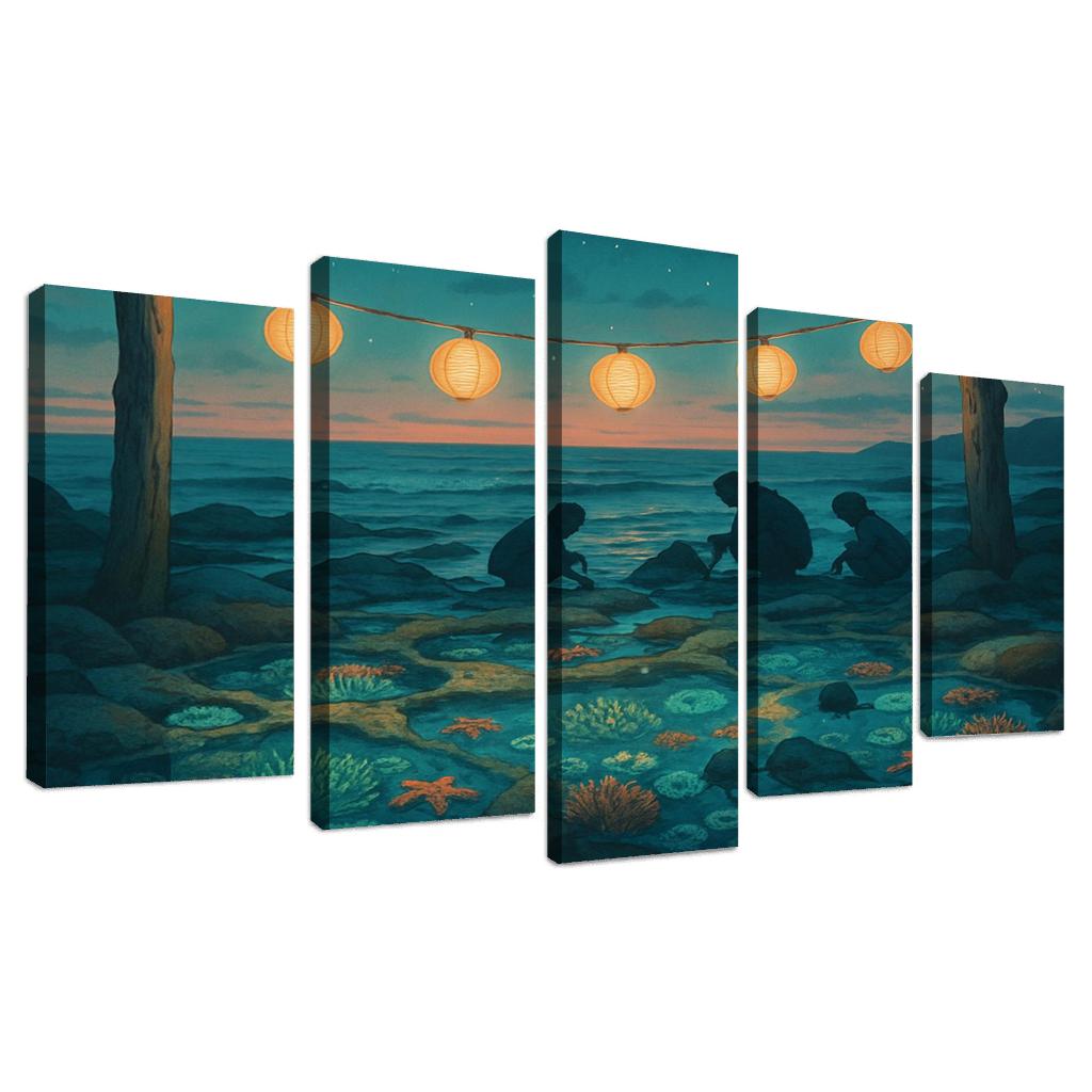 Coral Lantern Tide Pools one-piece frames