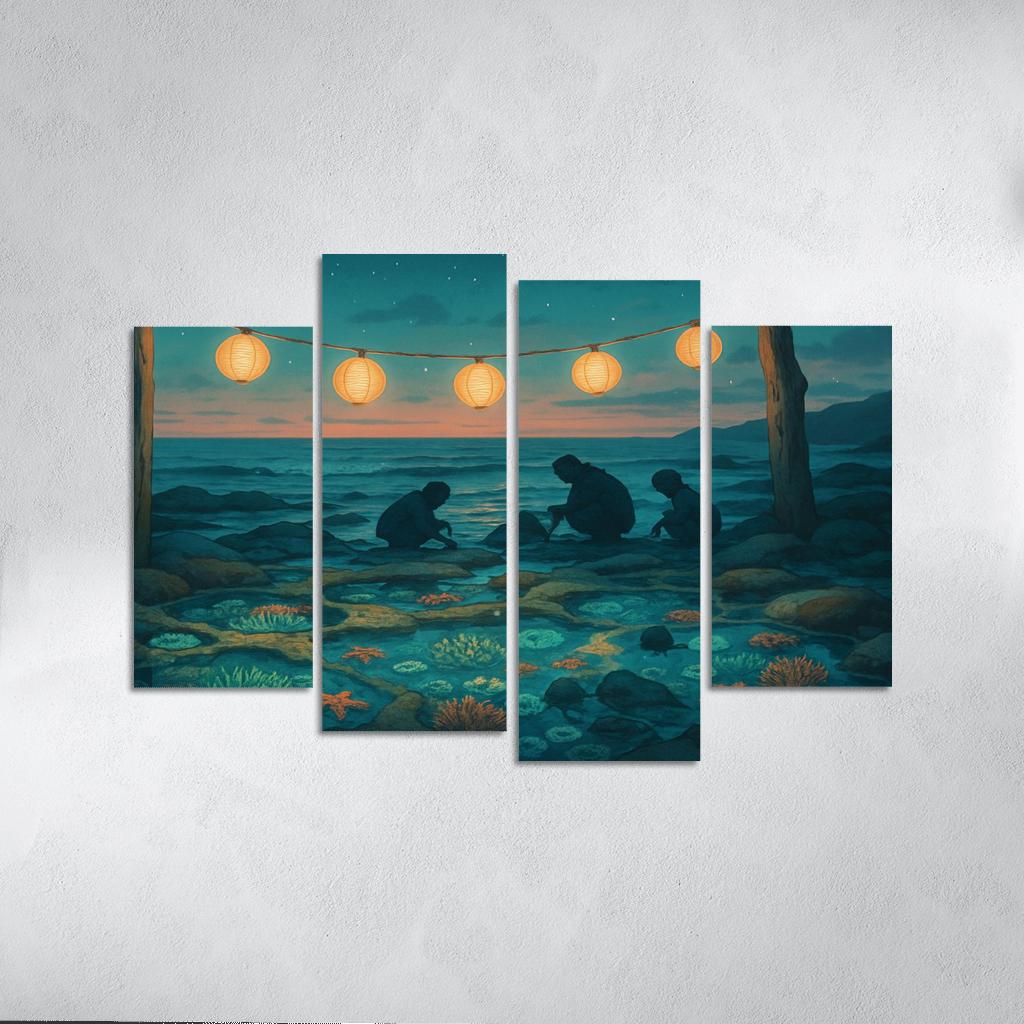 Coral Lantern Tide Pools one-piece frames