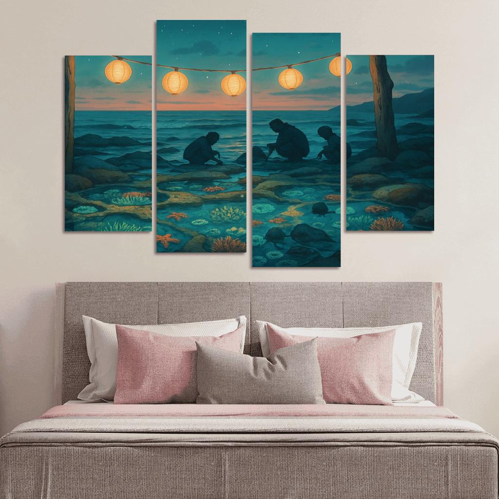 Coral Lantern Tide Pools one-piece frames