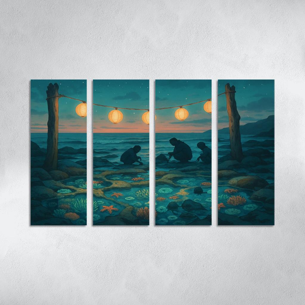 Coral Lantern Tide Pools one-piece frames
