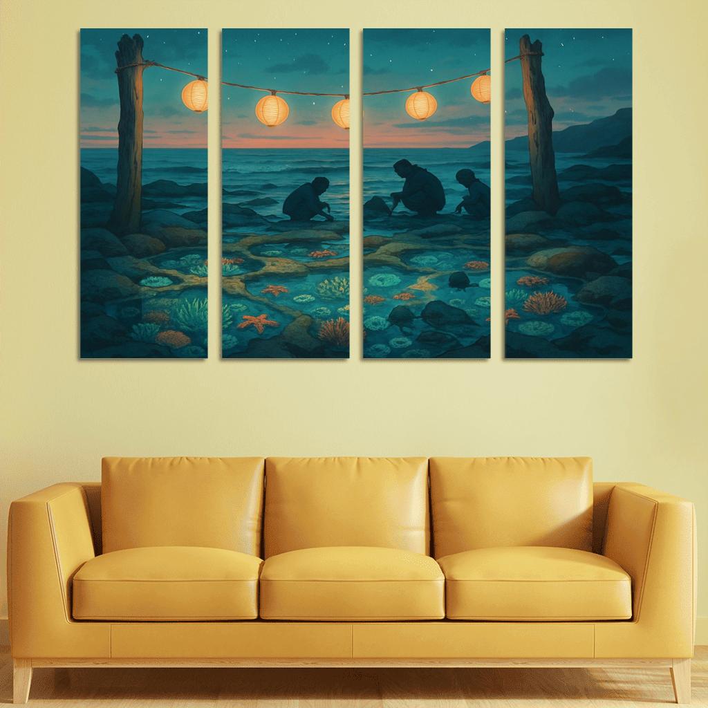 Coral Lantern Tide Pools one-piece frames