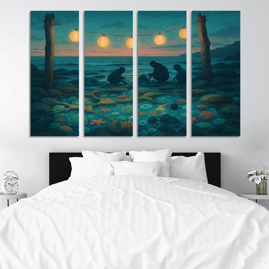 Coral Lantern Tide Pools one-piece frames