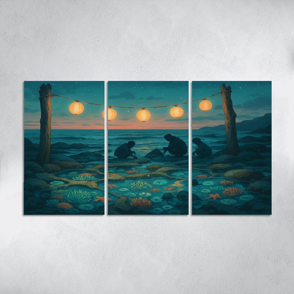 Coral Lantern Tide Pools one-piece frames