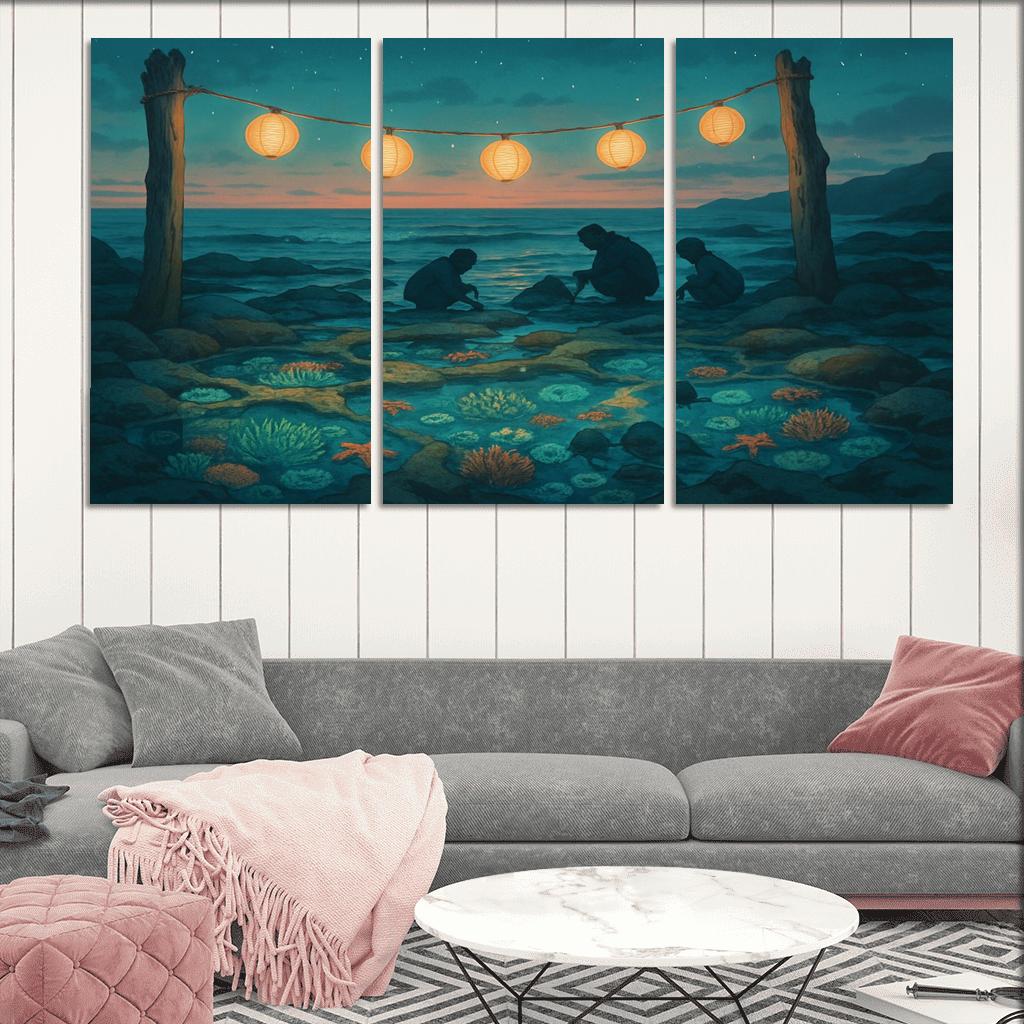 Coral Lantern Tide Pools one-piece frames