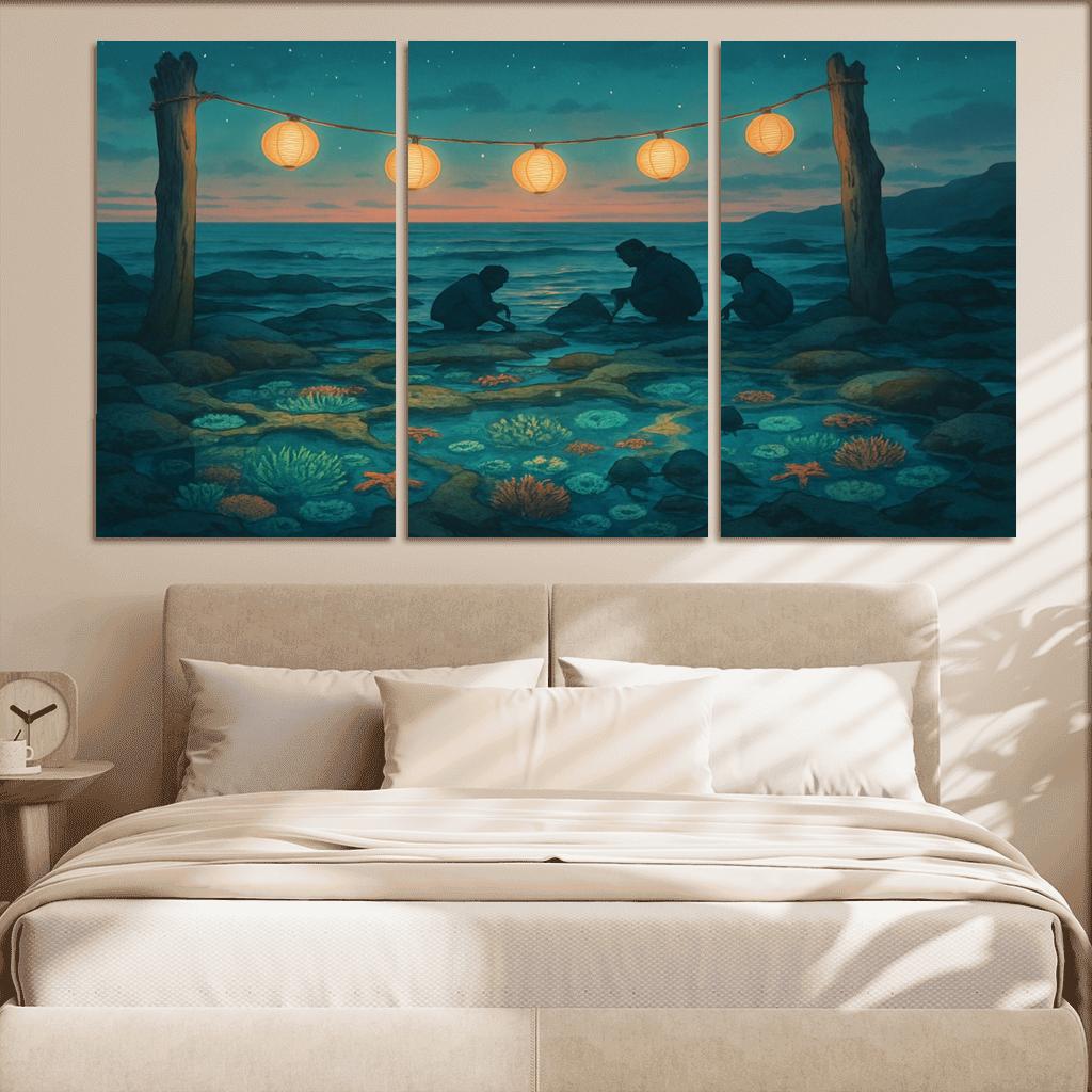 Coral Lantern Tide Pools one-piece frames