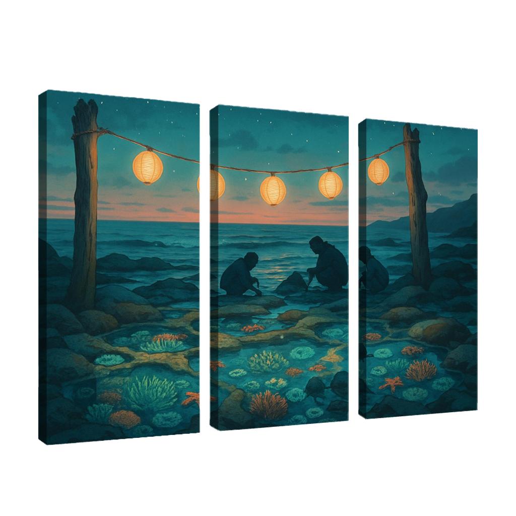 Coral Lantern Tide Pools one-piece frames