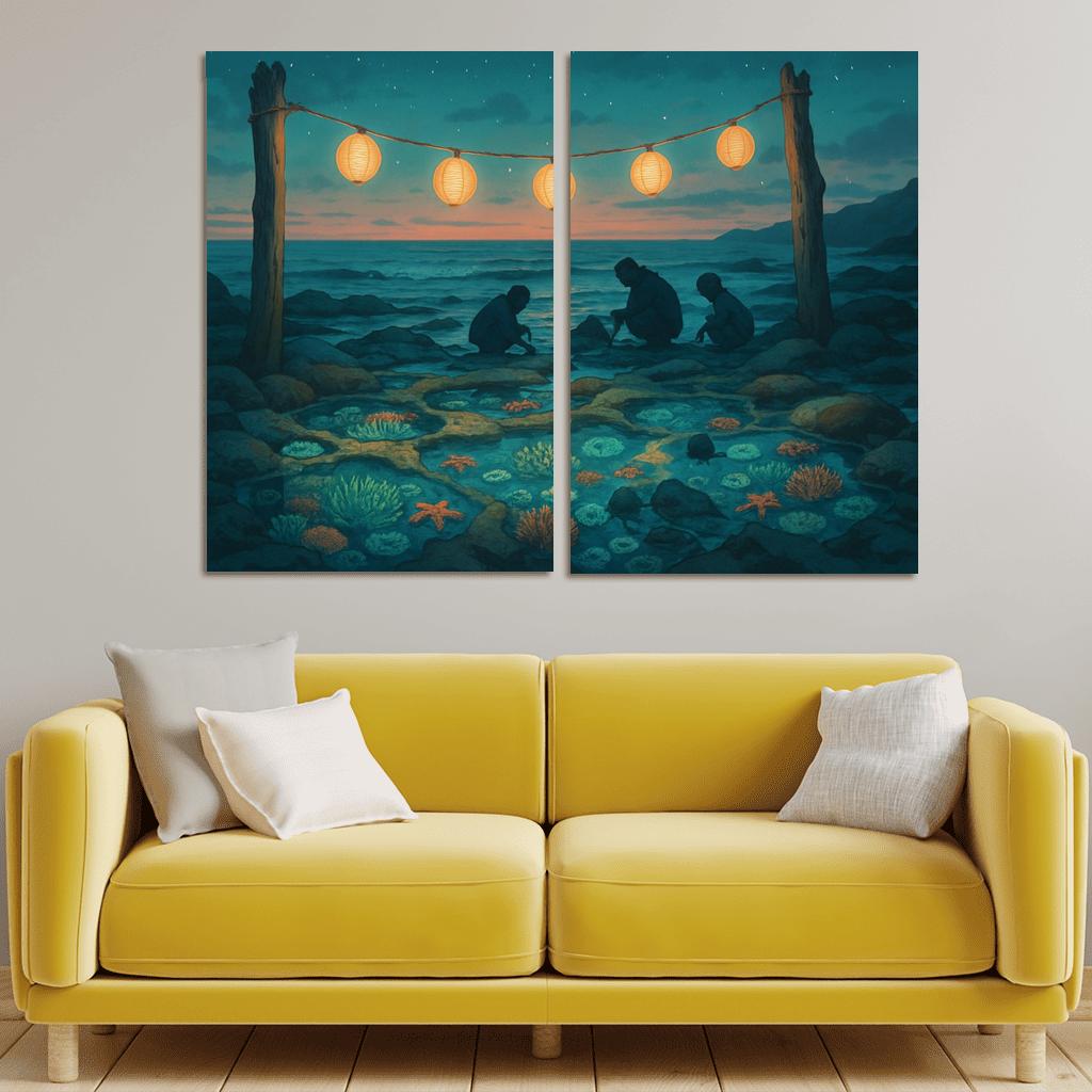 Coral Lantern Tide Pools one-piece frames