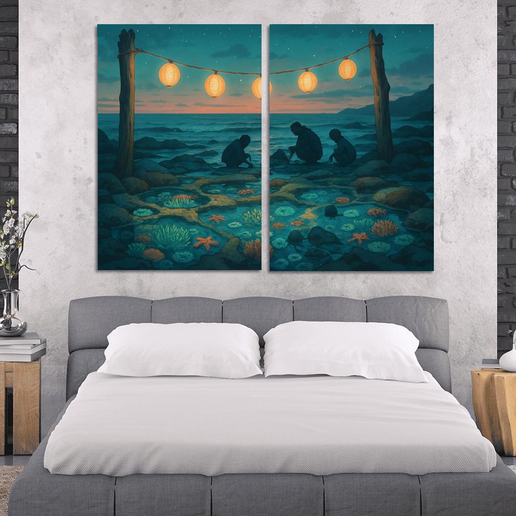 Coral Lantern Tide Pools one-piece frames