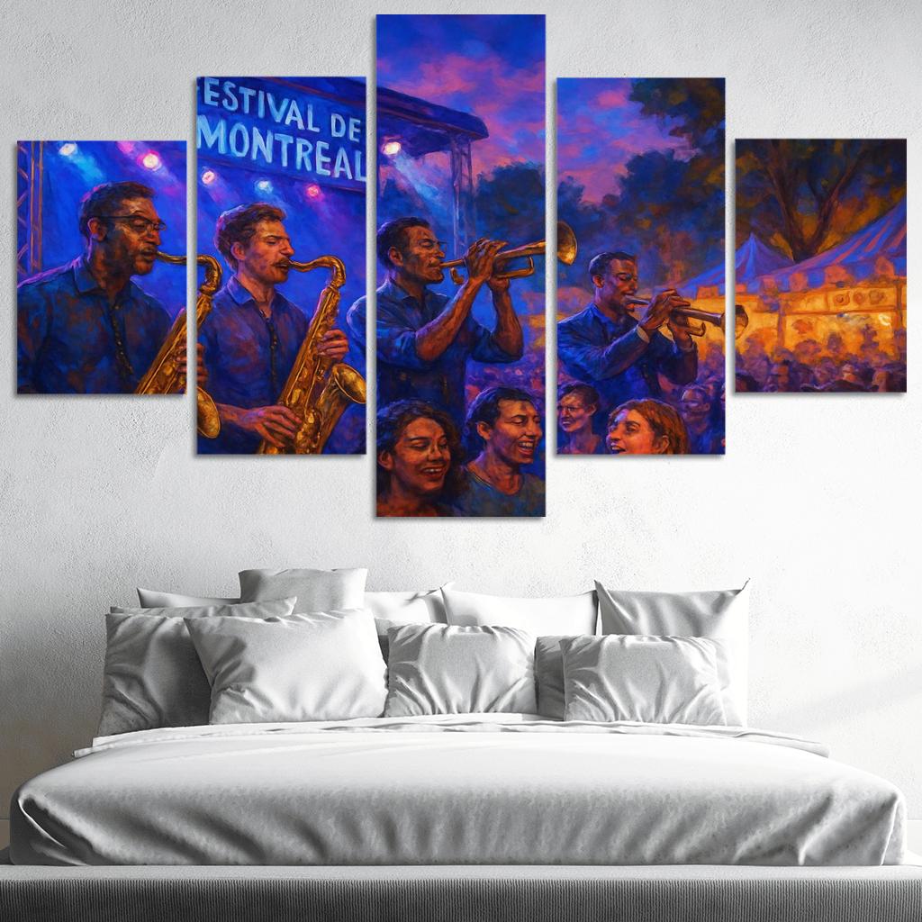 Montreal Jazz Festival art trends