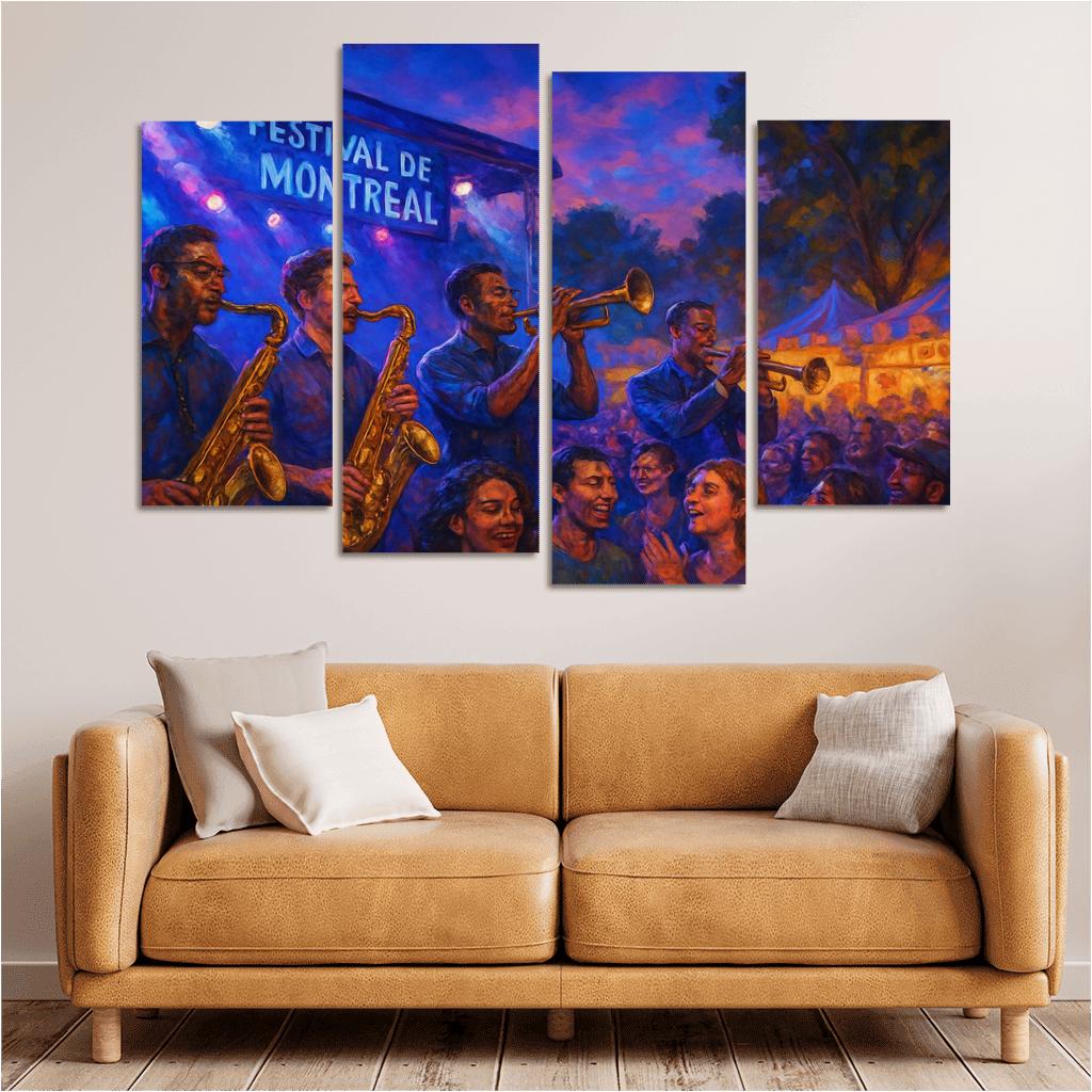 Montreal Jazz Festival art trends