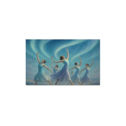 Aurora Sky Flow Dance wall art