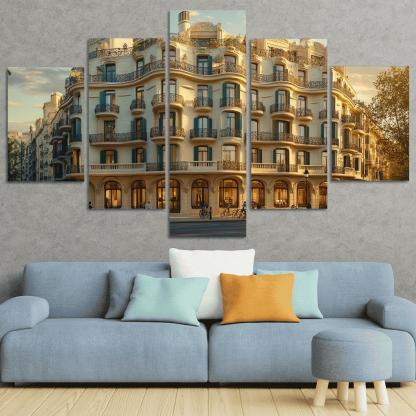 Casa Mila Barcelona wall art