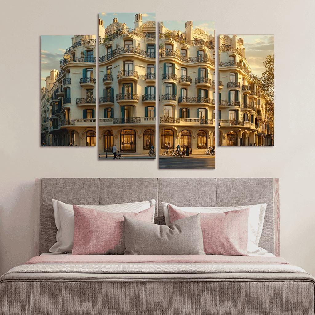 Casa Mila Barcelona wall art