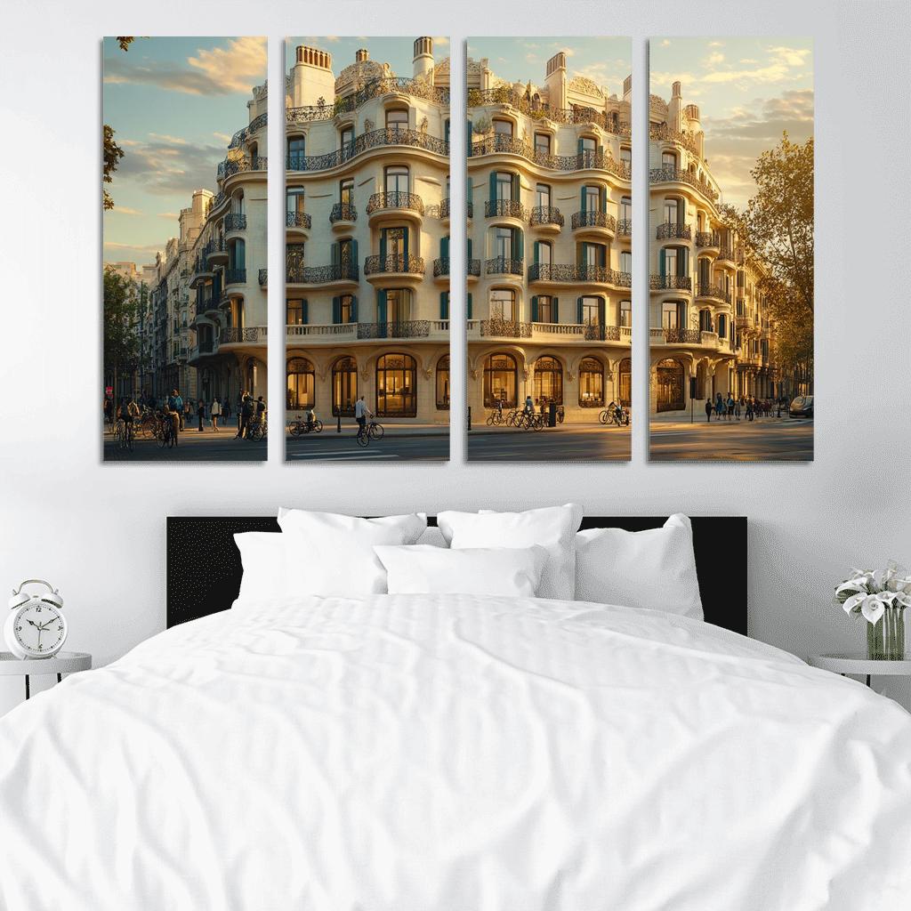 Casa Mila Barcelona wall art