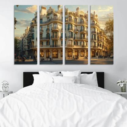 Casa Mila Barcelona wall art