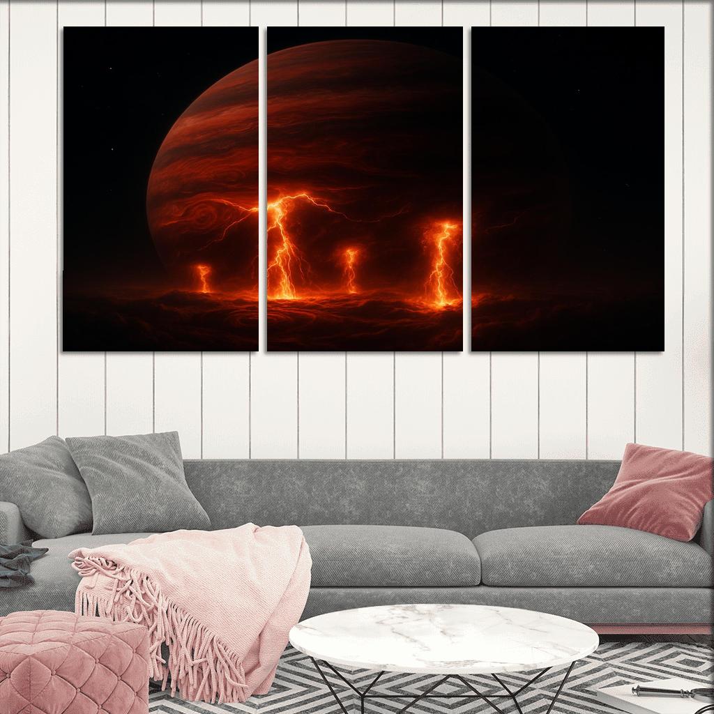 Storm Lanterns Of Rogue Gas Giants wall decor