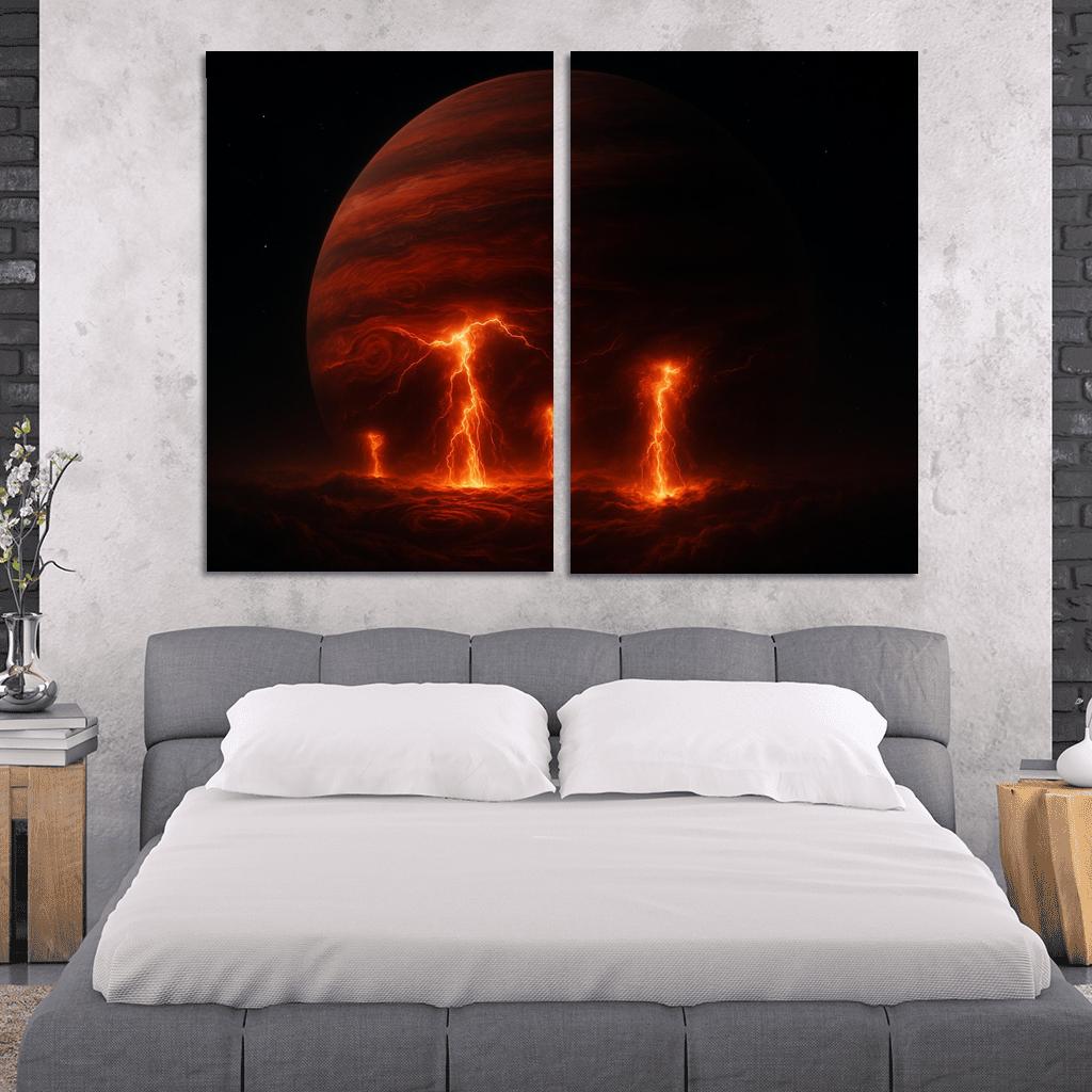 Storm Lanterns Of Rogue Gas Giants wall decor